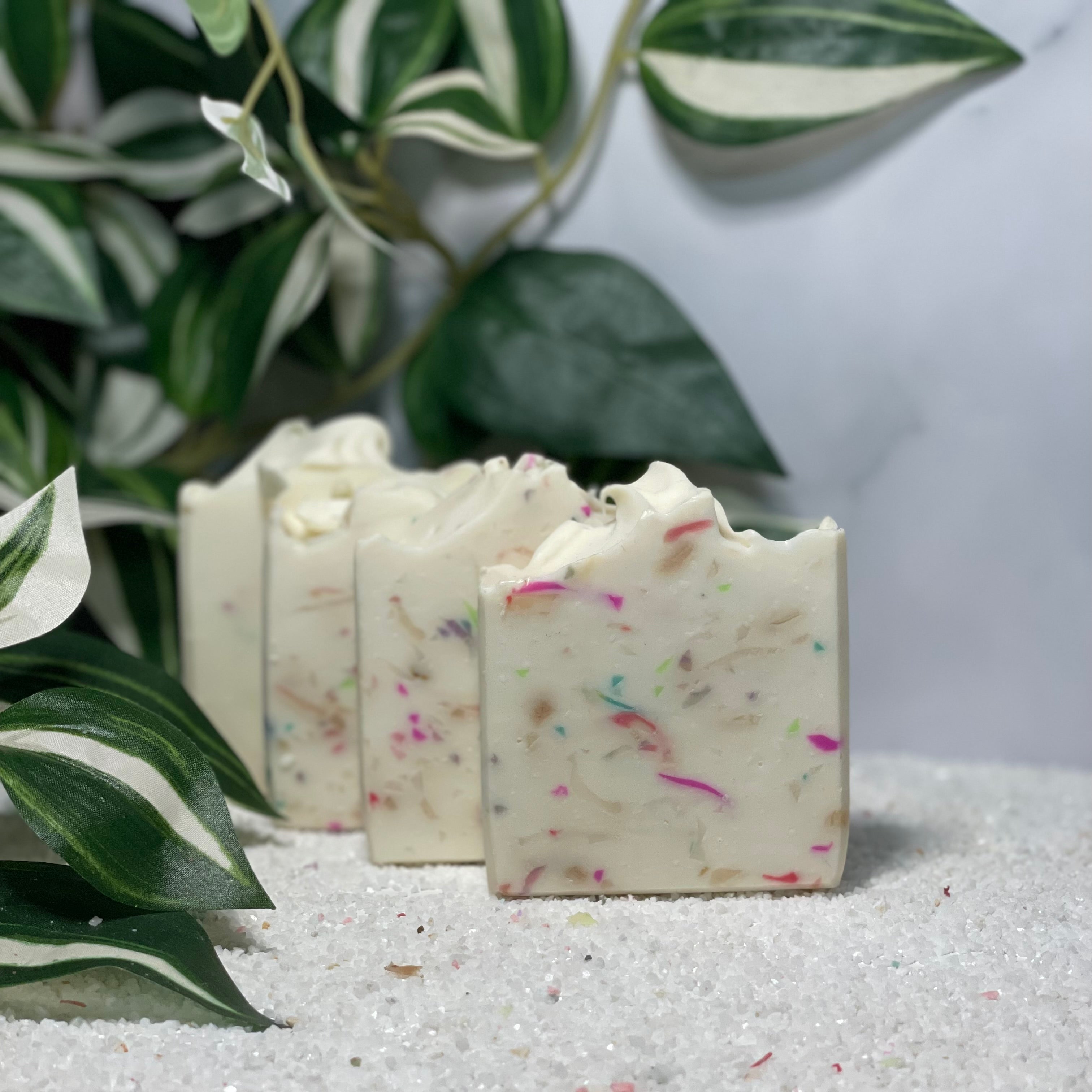 Peppermint Confetti Soap