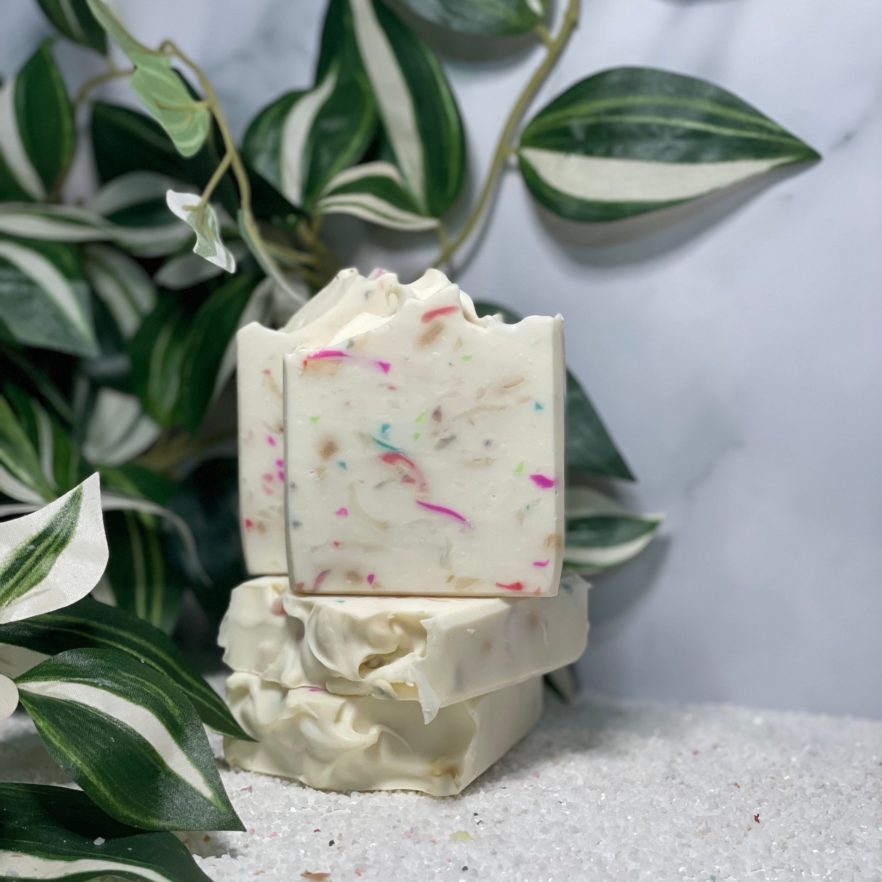 Peppermint Confetti Soap